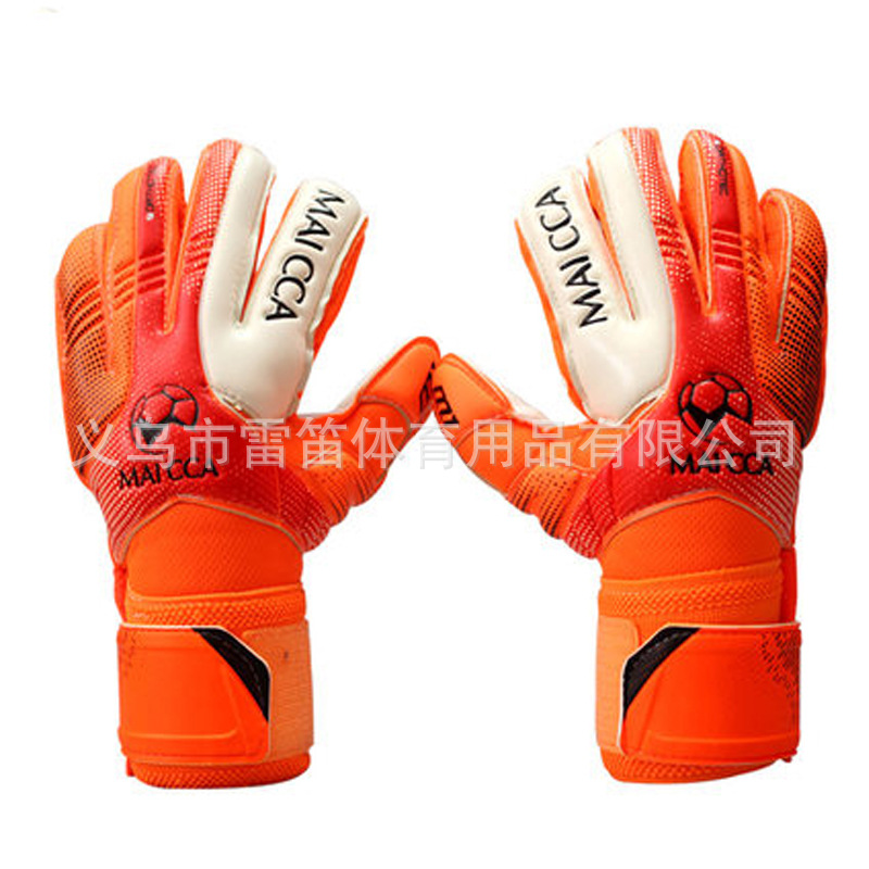 Manufacturers wholesale goalkeeper gloves children's professional with finger guards men and women football goalkeeper gloves wholesale