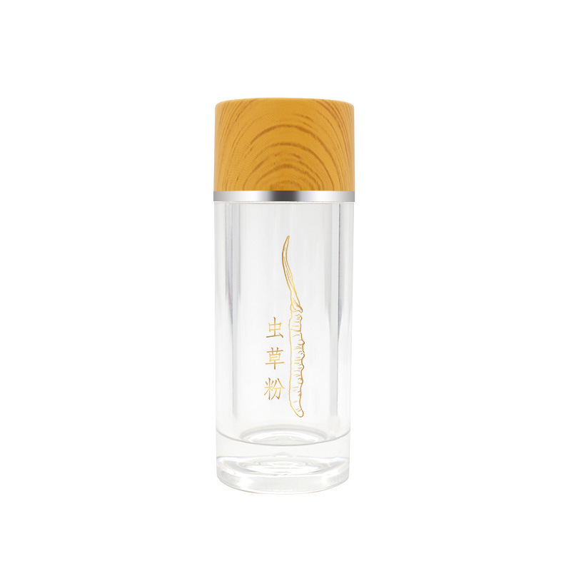 Picture of 10 ml 3g wild ginseng powder bottle Dendrobium candidum Fengdou transparent health care bottle