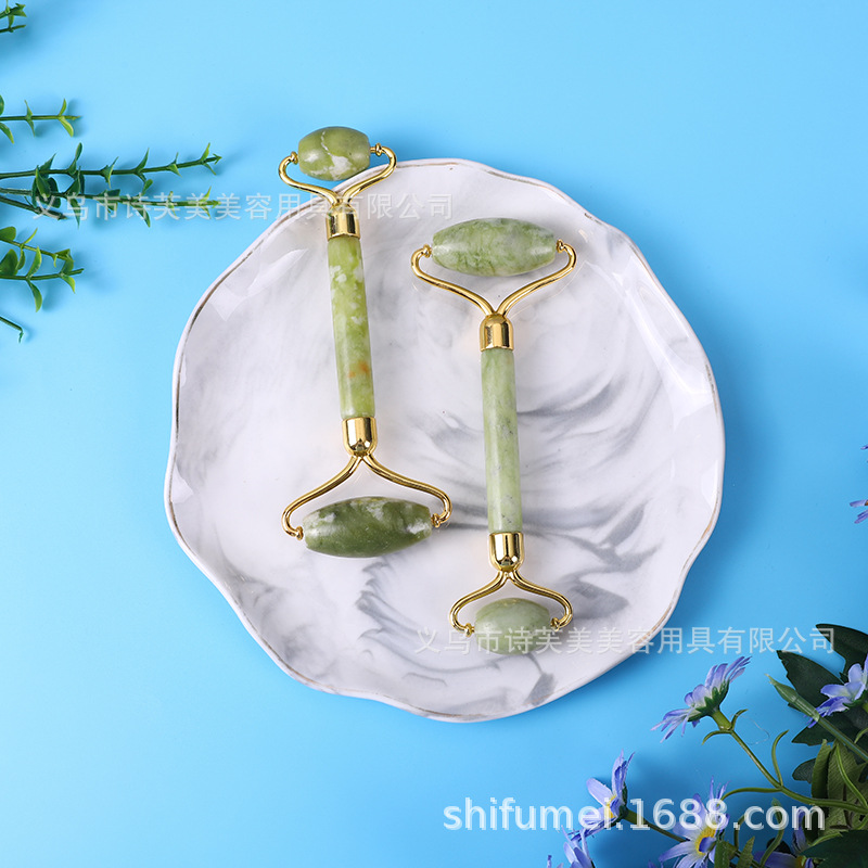 Manufacturers supply massage roller Xiuyu jade roller Jade scraping plate suit can come to the factory to negotiate