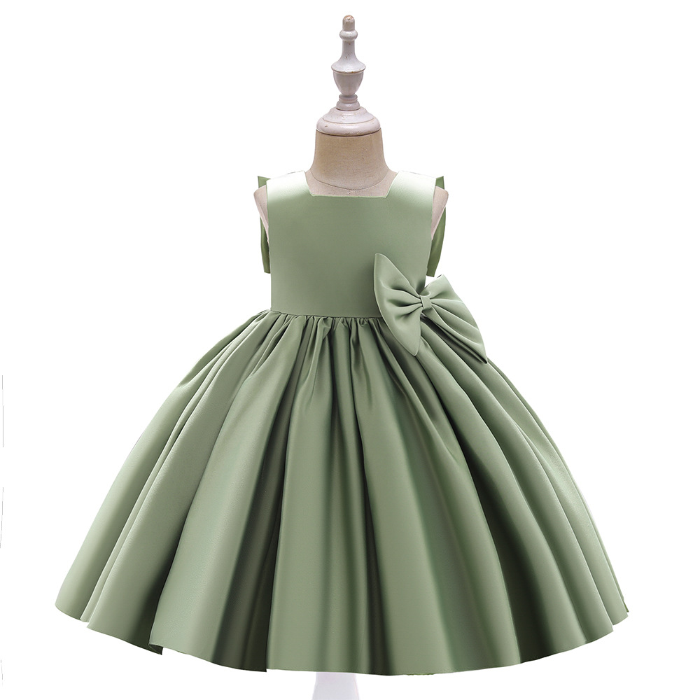 Picture of Children's Princess Dress Baby Childhood Dress Birthday Stylish Host Piano Costume Little Girl Princess Dress