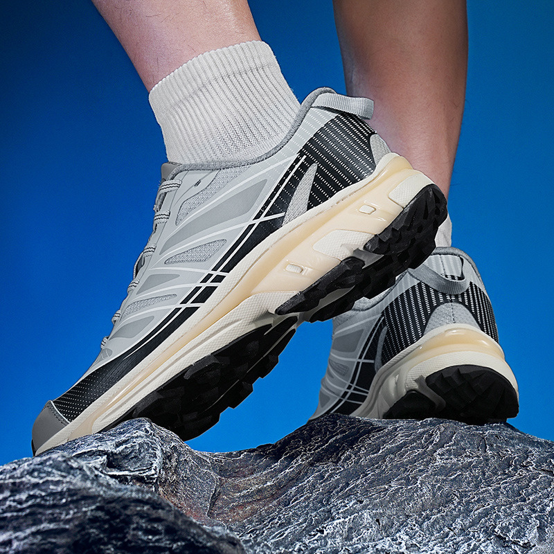 2025 Spring New Thick-Soled Sports Shoes, Classic Popular Hiking Shoes, Outdoor Breathable Casual Shoes, Running Shoes, Men's Shoes
