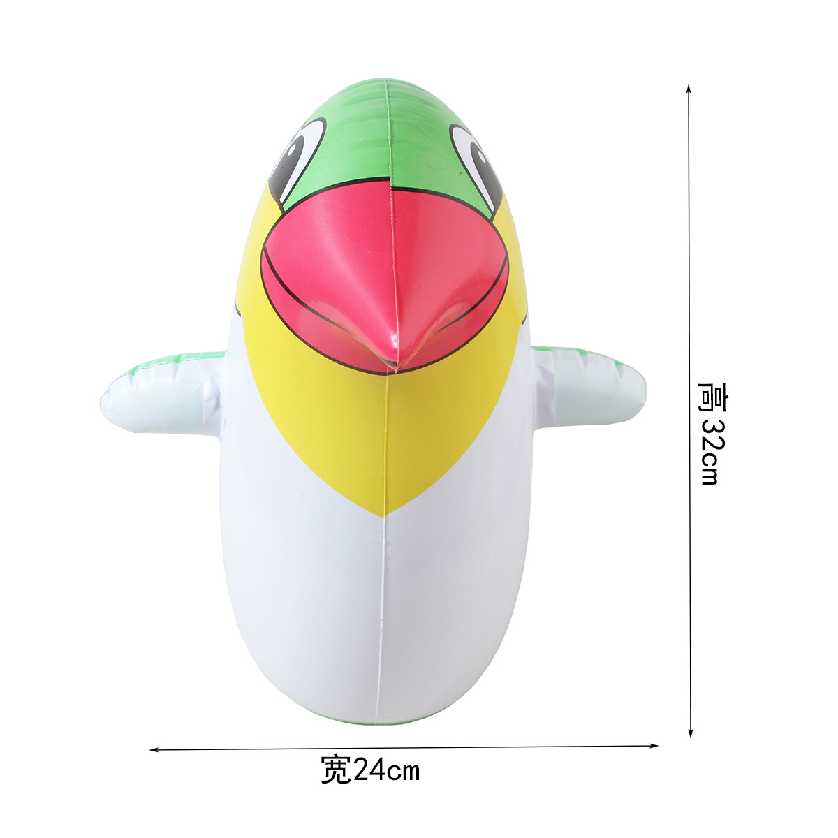 Picture of Children's animal inflatable penguin pvc inflatable children's toy cartoon small toy night market stall in stock wholesale