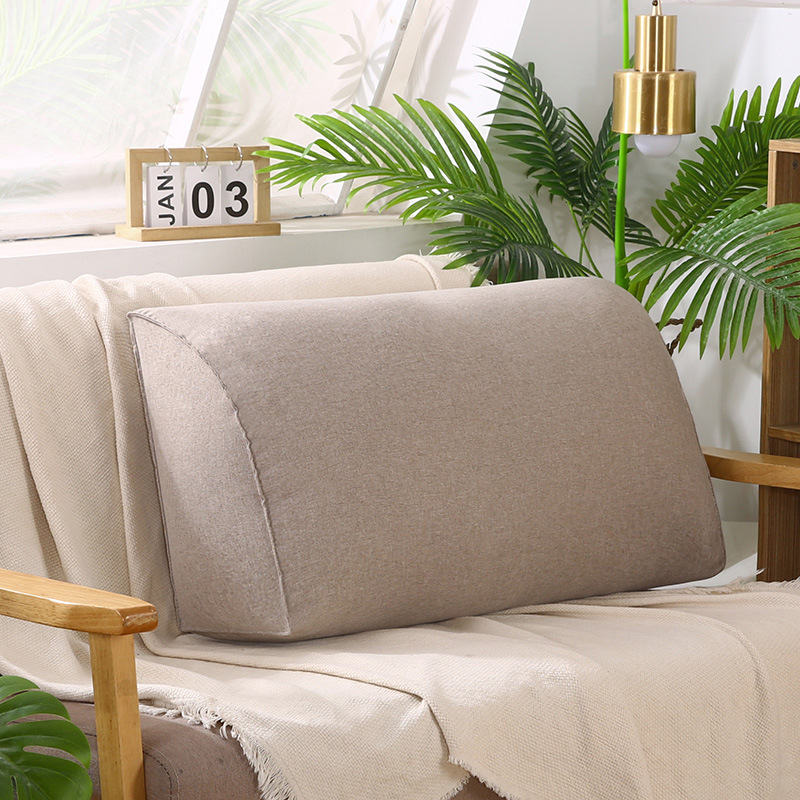 Picture of Living Room Single Double Triple Combo Imperial Concubine Sofa Cushion Hard Sponge Large Backrest Triangular Cushion Removable and Washable
