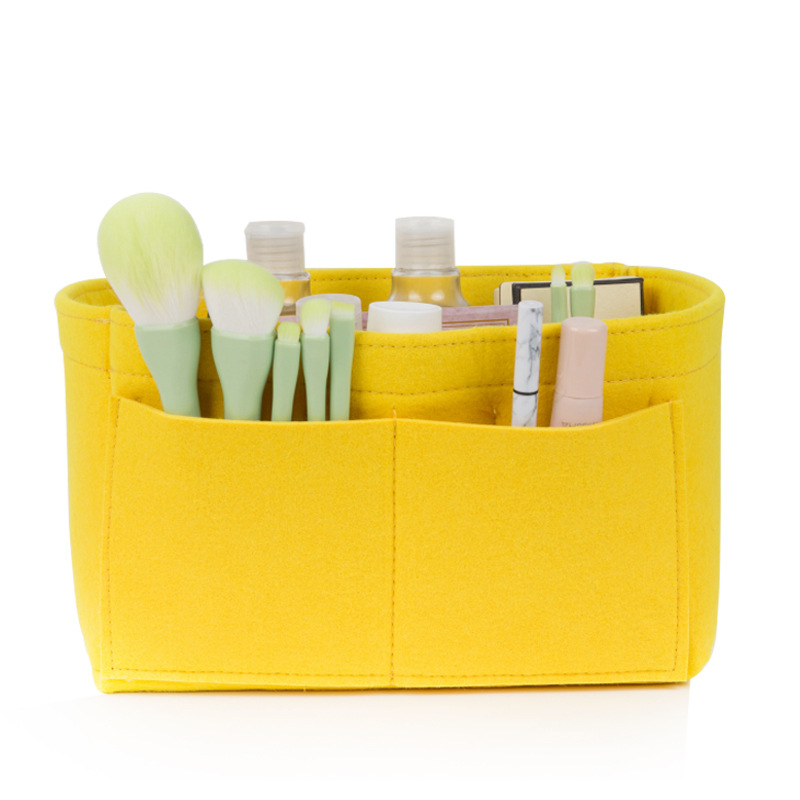 Picture of [Felt Cosmetic Bag] Spot Wholesale Cosmetic Storage Felt Cosmetic Bag Simple Fashion Felt Cosmetic Bag