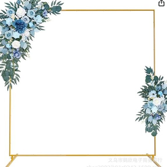Wedding Arch Door Lawn Bracket Wrought Iron Arch Source Manufacturer Balloon Stand Foreign Trade Wedding Outdoor