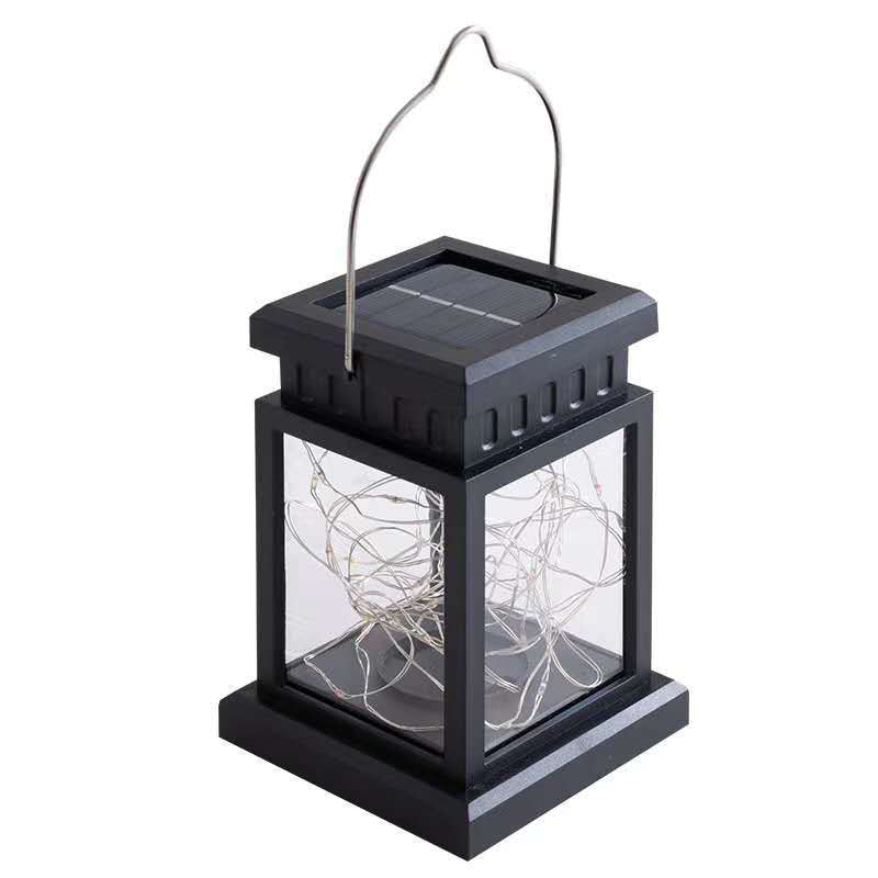 Picture of Solar Star Small Palace Lights Outdoor Waterproof Courtyard Hanging Lights Wall Lights Balcony Decorative Landscape Lights