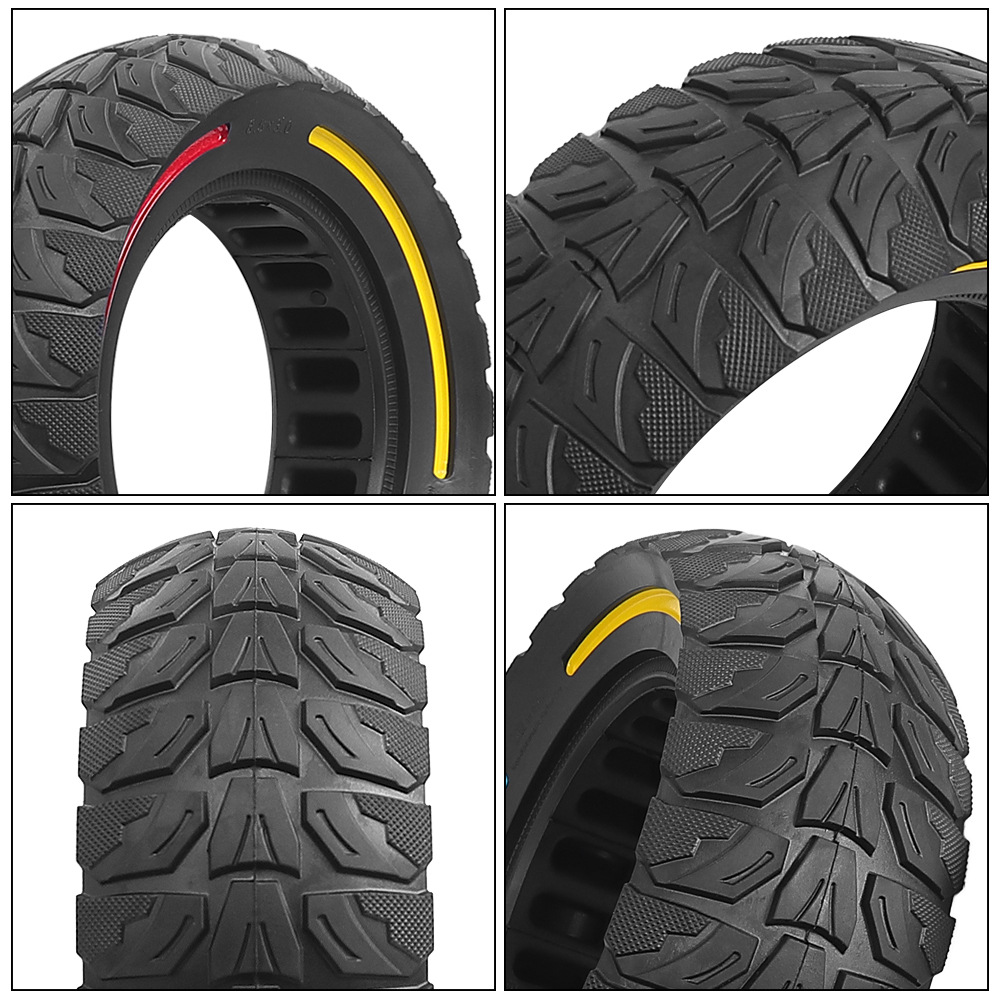 Picture of 8.5x 3.0 electric scooter tire accessories multicolor honeycomb solid tire for Kugoo G2 Pro