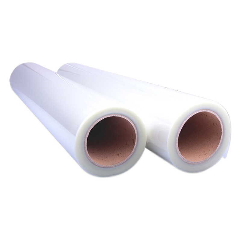 20 silk 40 silk cold mounted tempered crystal film PET high permeability film photo studio advertising photos crystal porcelain painting scratch resistant protective film