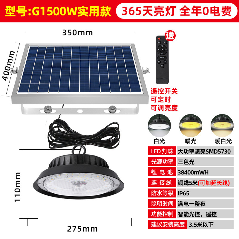 Picture of Solar Light Outdoor Chandelier Garden Light Household Super Bright Outdoor Waterproof Garden Balcony Door Lighting Wall Lamp