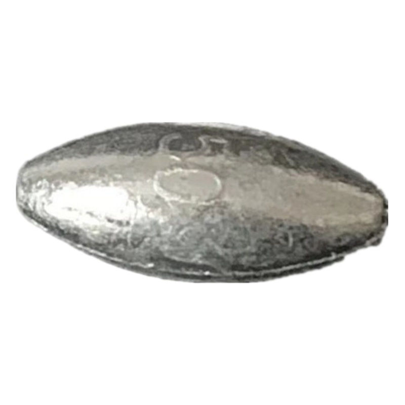 Junya fishing gear lead pendant wholesale olive shaped lead pendant Zhongtong lead pendant olive lead fishing gear accessories hollow lead hollow lead