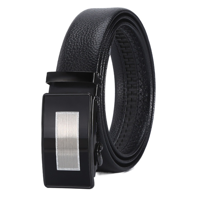 Belt men's high-grade automatic buckle belt business new casual pants belt wholesale