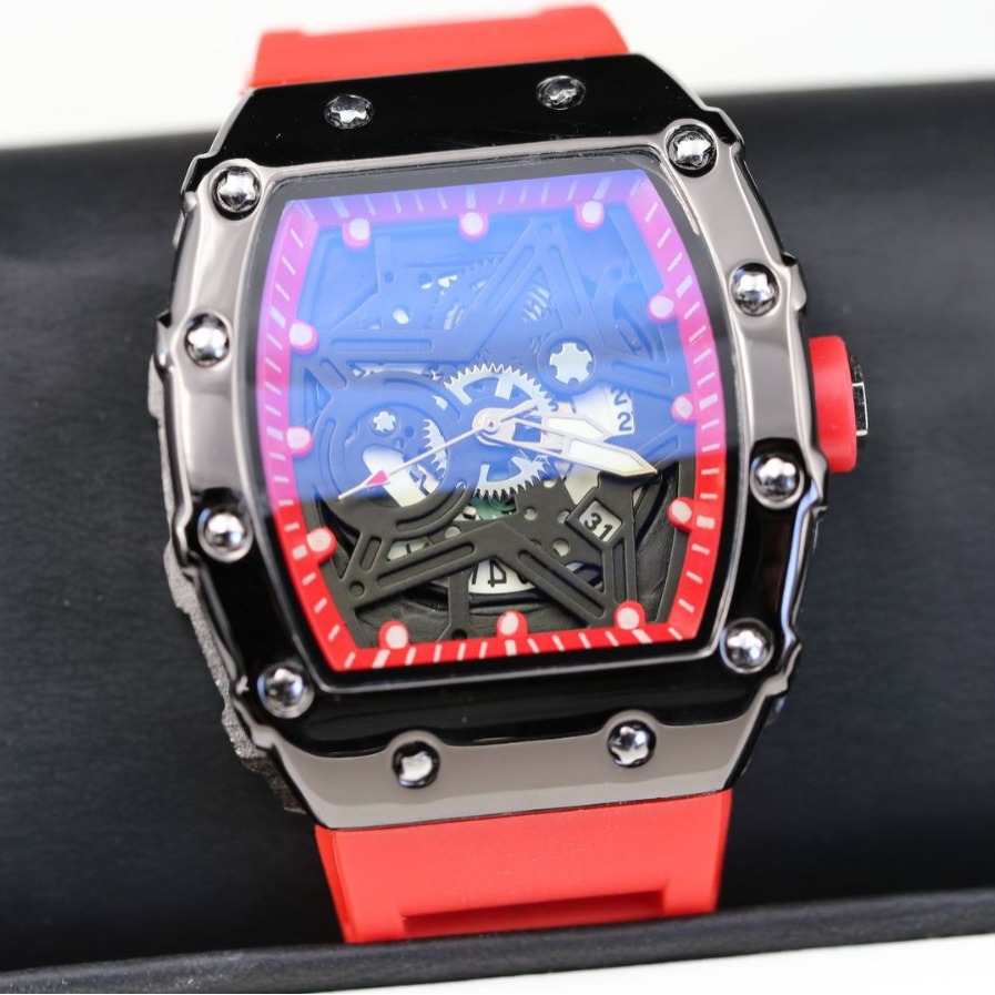 ZIDO brand new domineering high value fashion trend five-pointed star luminous waterproof wine barrel men's watch