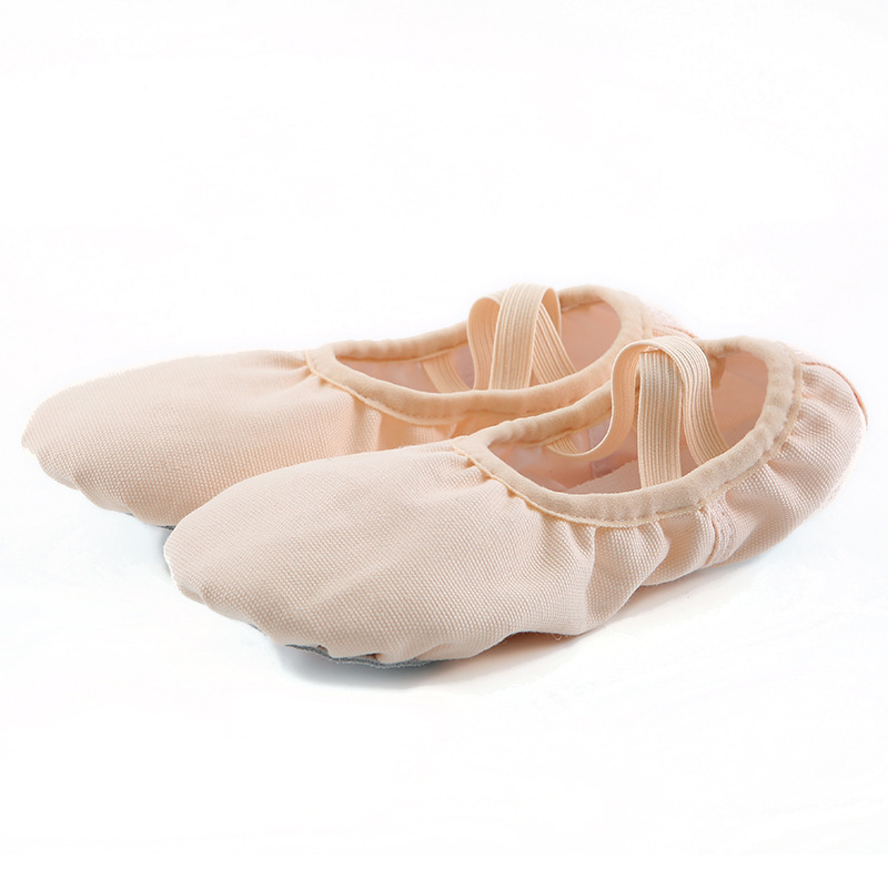 Picture of Dance shoes lace-free elastic female children's soft bottom exercise shoes indoor body yoga cat claw dancing shoes wholesale