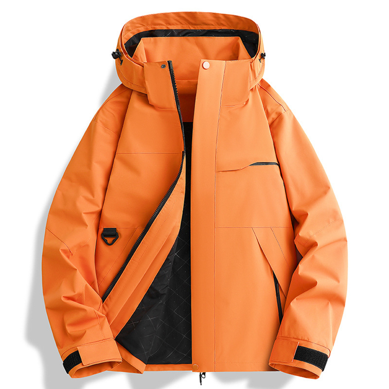 Picture of Woodpecker jacket women's 2025 new autumn and winter outdoor windproof and waterproof three-in-one couple hiking and hiking jacket