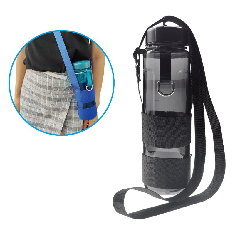 Cross-border in stock Kettle Strap Rope Outdoor Travel Kettle Shoulder Strap Auxiliary Accessories Nylon Kettle Water Bottle Cover