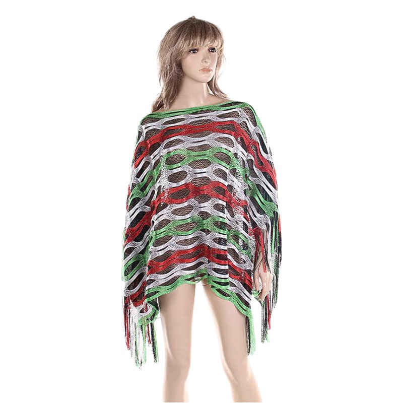 Factory Shawl Scarf Dual-use Women's Winter Spring and Autumn Winter Air Conditioning Korean Style All-match Cape Coat Cape