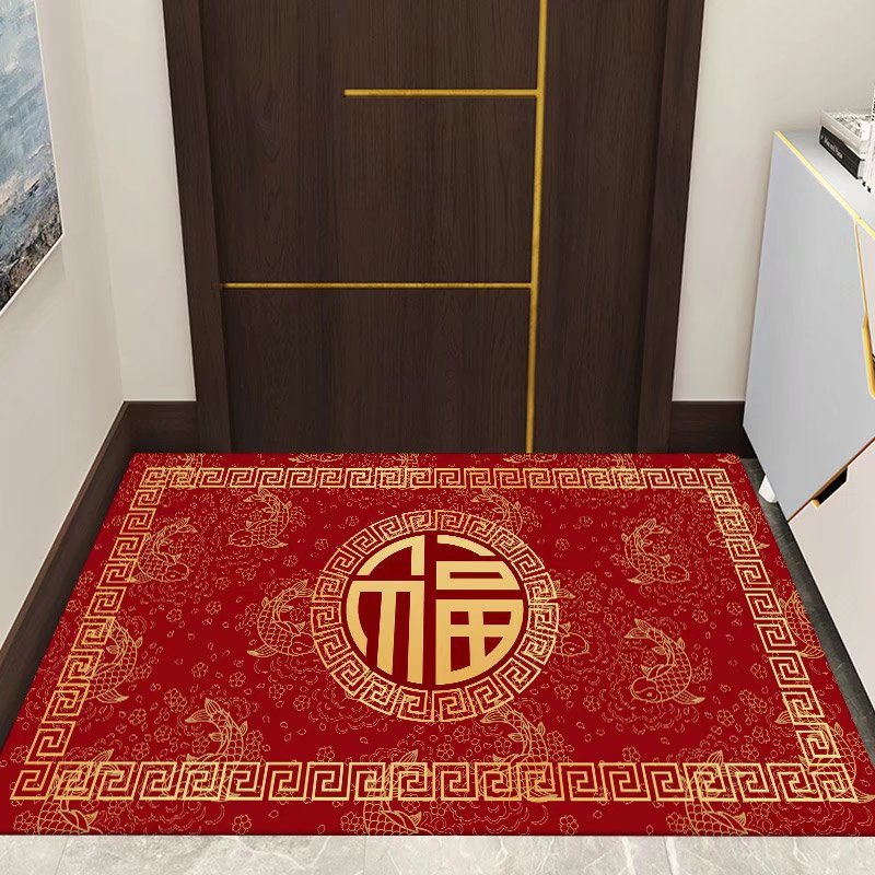 Picture of Chinese-style entrance door mat entrance door mat entrance non-slip mat home carpet entrance door