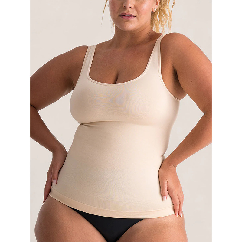 Picture of Cross-Border Popular European and American Long Camisole Body Shaping and Tummy Control Seamless Body Shaping Garment