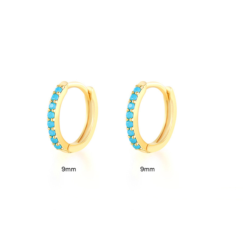 Picture of Amazon Europe and the United States cross-border hot-selling circle diamond earrings earrings zircon earrings light luxury fashion earrings jewelry