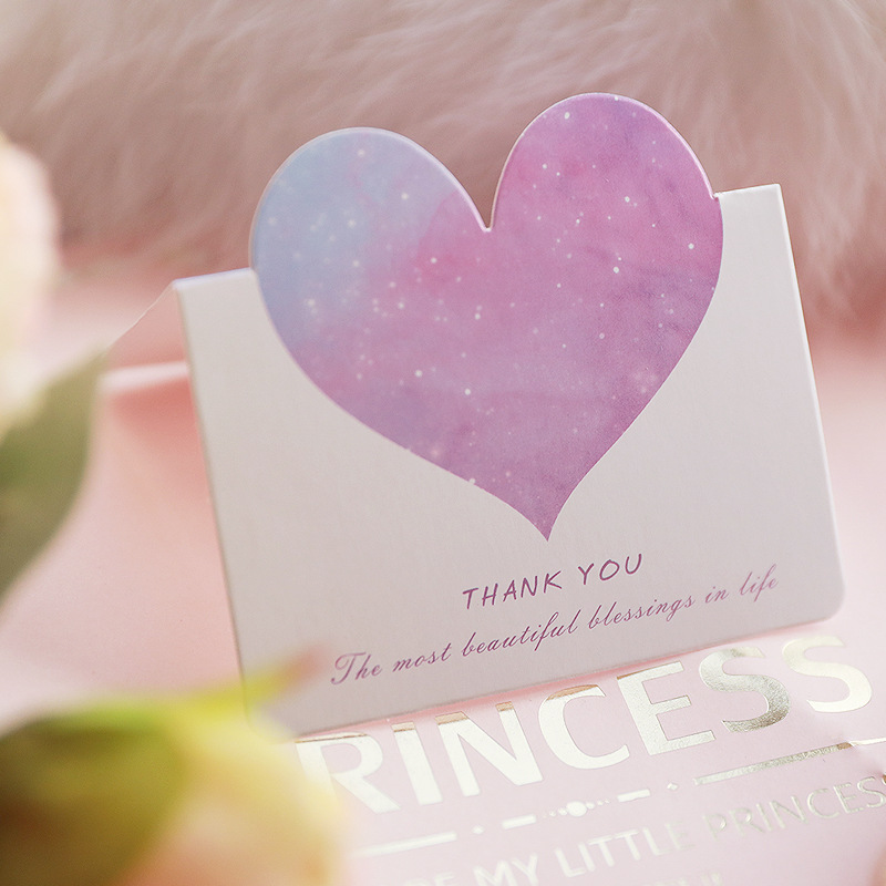 Picture of Cross-border source ins Wind small fresh after-sales card flower shop teacher's day Tanabata small greeting card Amazon thank you card