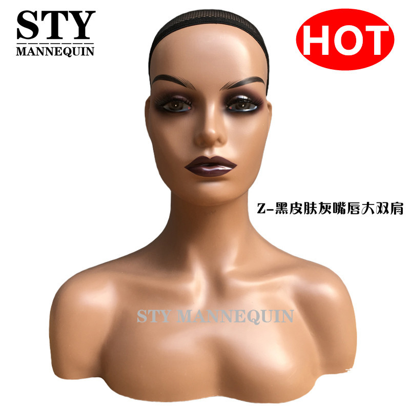 Picture of STY head model export best-selling dummy head model fashion female wig head model head model window display model head model
