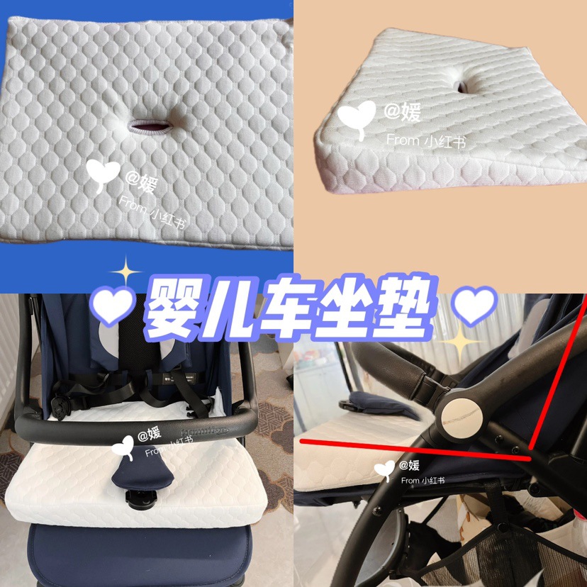 Picture of Anti-spitting Baby Pillow Relieving Spitting Slope Pillow Memory Cotton Neonatal Pillow Anti-overflow Milk Choking Cross-border Triangle Pillow