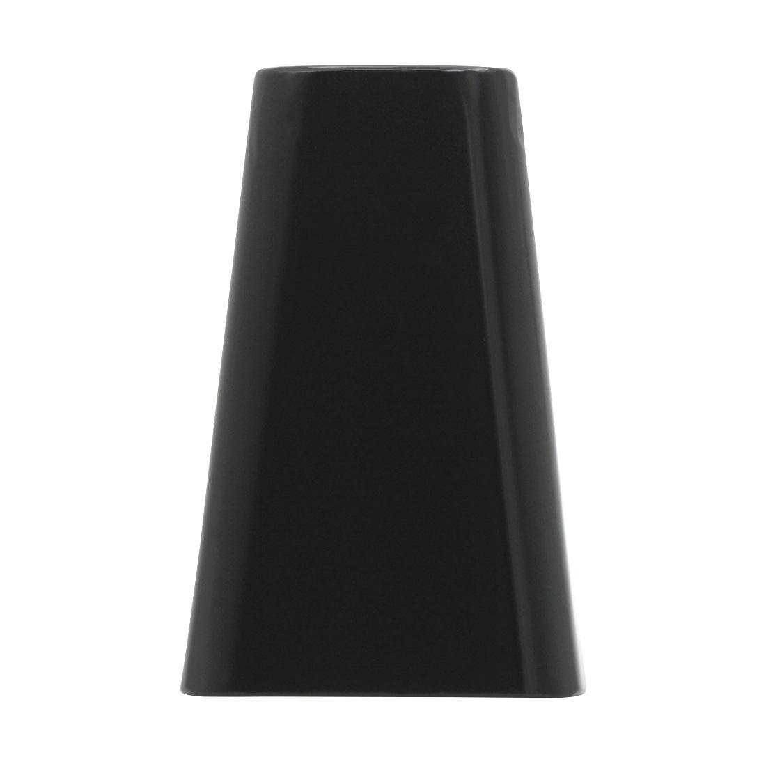 Percussion 6-inch Hole-free Cow Bell Black Metal Cow Ling Drum Kit Accessories Band Practice Accompaniment Cow Bell