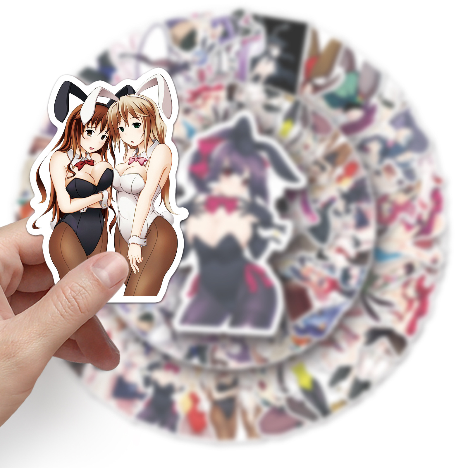 Picture of 61 bunny sexy graffiti stickers refrigerator car trunk bicycle mobile phone waterproof cartoon stickers