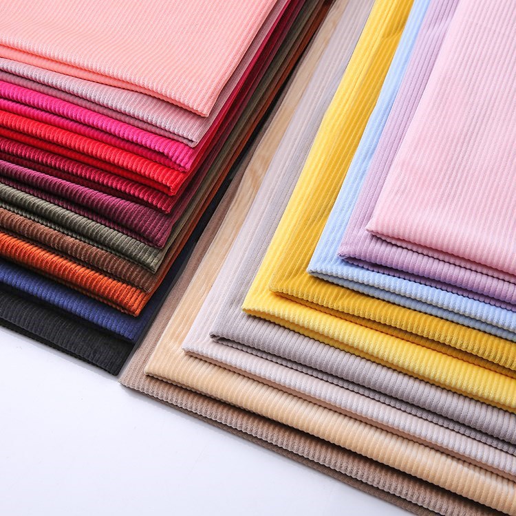 Manufacturer of Velvet Fabric for Modern Fashion, 6 Pieces of 3D Corduroy Fabric for Headwear, Bags, and Handbags