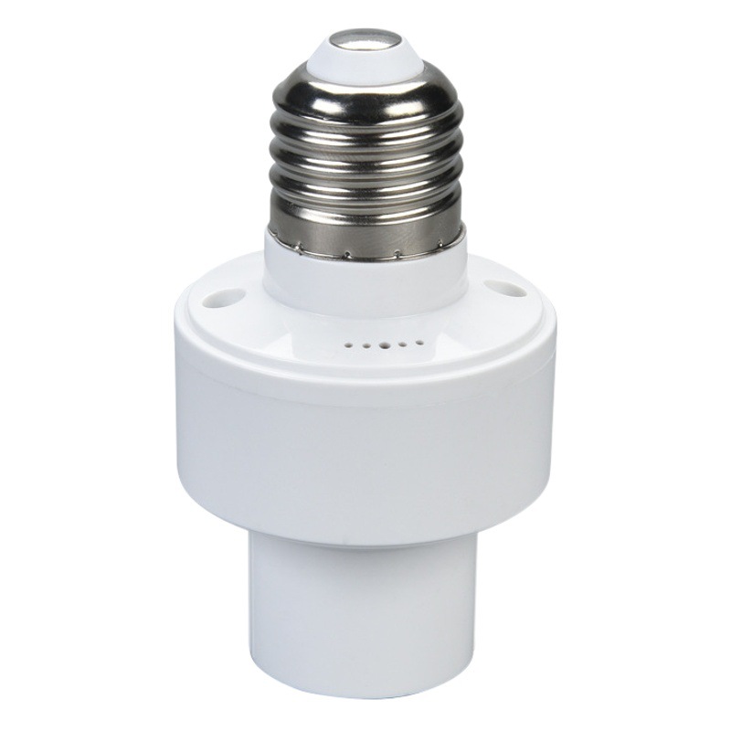 Radar human body induction lamp holder lamp holder stair corridor garage E27 screw intelligent radar induction lamp holder
