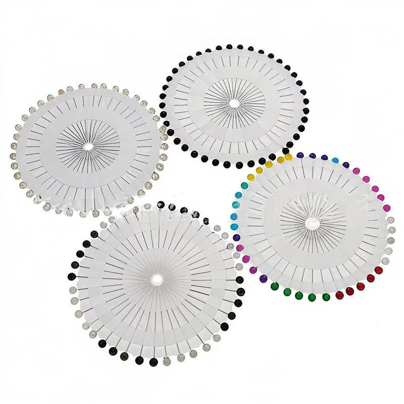 Picture of Manufacturer's Colorfulful Pearlescent Needles, Pearl Pins, Positioning Pins, Non-Peeling Small Plates, Black and White Bead Needles, 40 Pieces Wholesale