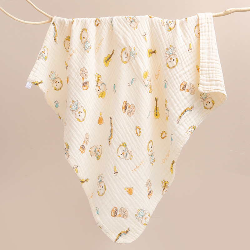 Picture of Gauze Bath Towel Cotton Enlarge Baby Blanket Children's Blanket Class A Six-layer Gauze Newborn Baby