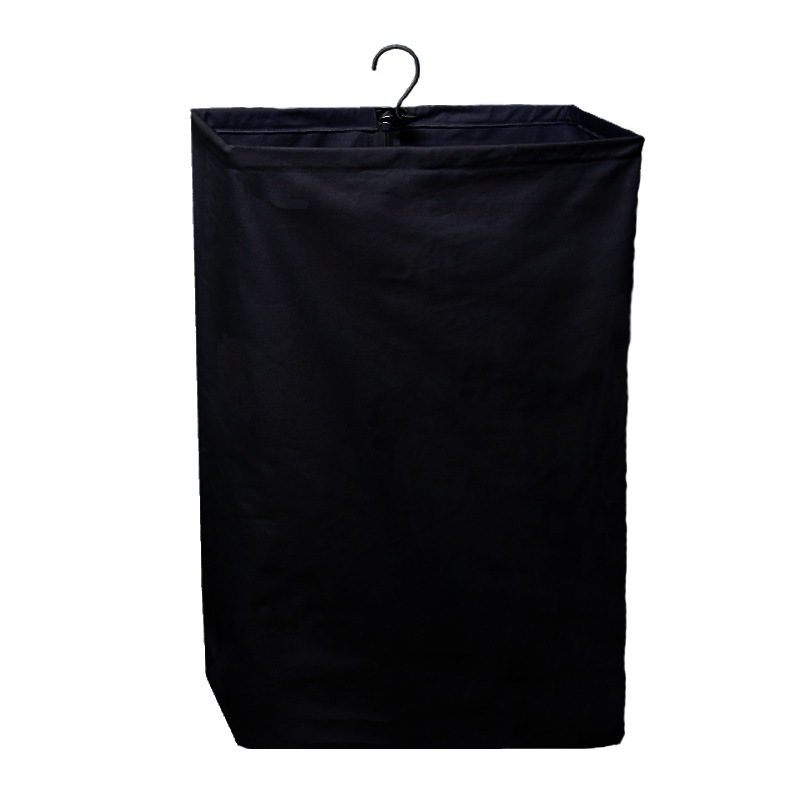 Picture of Cross-border Dirty Clothes Bag Hanging Pure Cotton Canvas Storage Basket Rotatable Laundry Basket Dirty Clothes Storage Bag Removable Washable