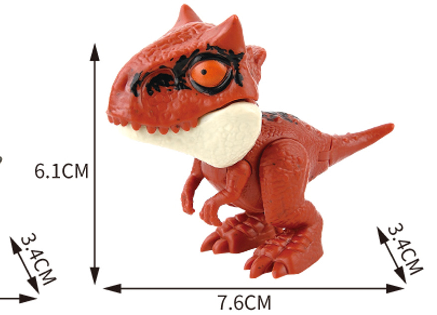 Picture of Cross-border New Explosions Children's Educational Finger-biting Dinosaur Toys suit Finger-biting Dinosaur Small Animal Blind Bag Blind Box