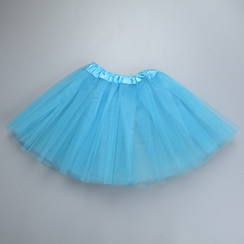Picture of Amazon Exclusive Skirt Ballet Skirt Three-Layer Six-Piece Mesh Kidsren's Tutu Skirt Performance Clothing Organza Skirt