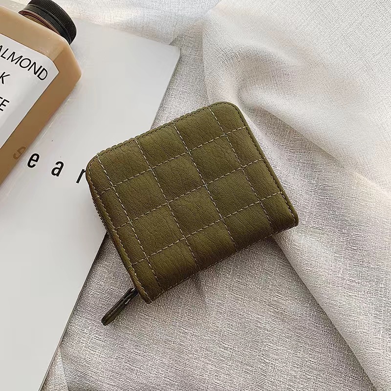 Picture of 2024 Cross-border Mini Small Wallet Women's Bag Short Zipper Short Cute Coin Purse Student Embroidered Wallet for Women