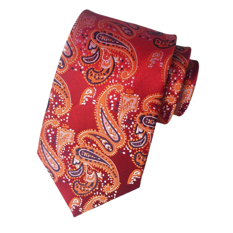 Picture of Source Factory Hot Jacquard Fabric Tie Men's Dress Business Suit Accessories Tie Wholesale