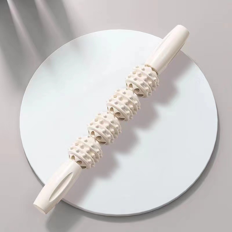 Picture of Massage Stick, Mace, Roller, Fitness Fascia Stick, Leg Muscle Relaxation Roller, Calf Yoga Stretching