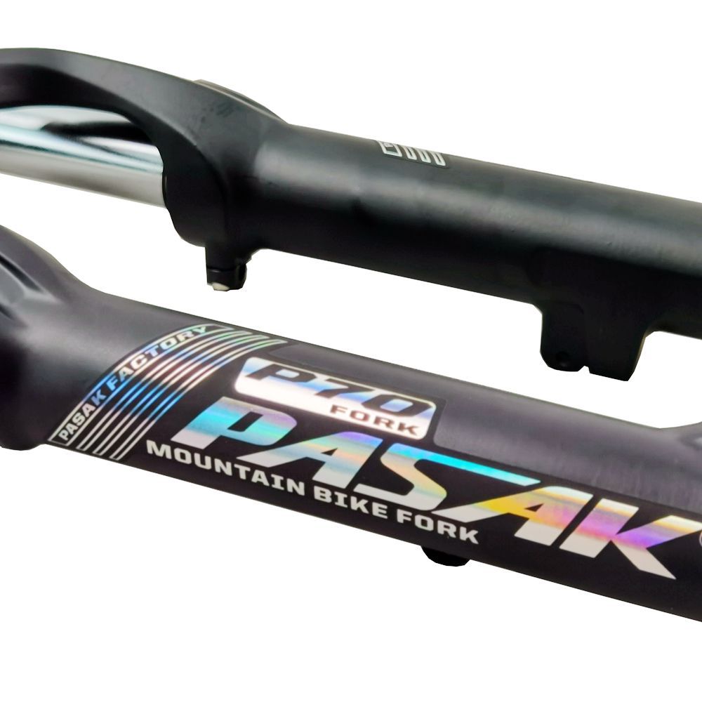 Picture of PASAK mountain bike shock absorber front fork soft and hard adjustable lockable 20/24 inch folding bike small wheel diameter disc brake