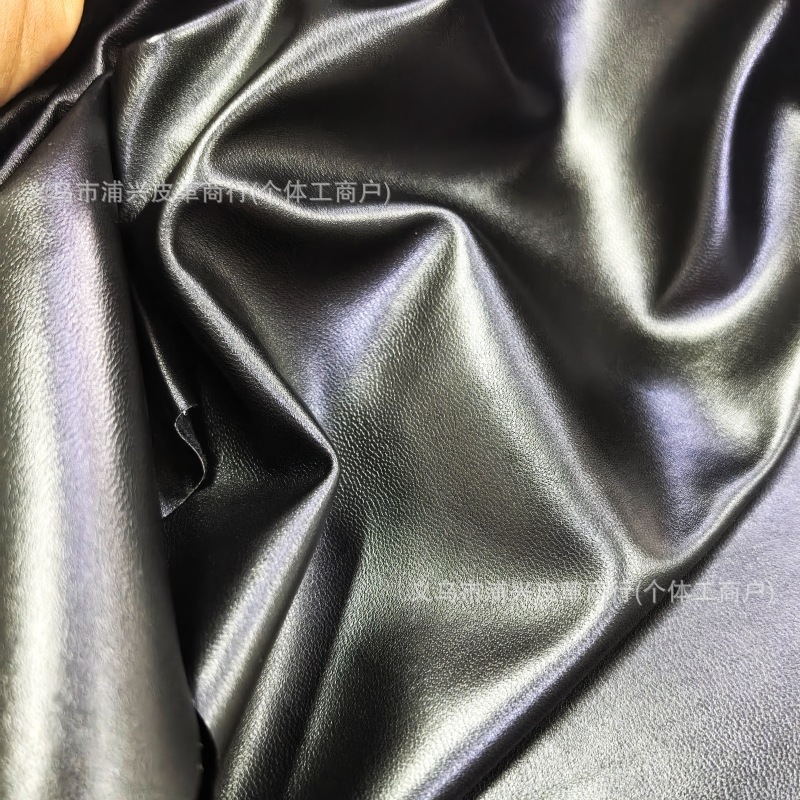Picture of Pu Elastic Clothing Anime Leather Cosplay Lambskin Pattern Sheepskin Plain Nappa B40 Clothing Plain Elastic Brazilian Leather Fine Grain