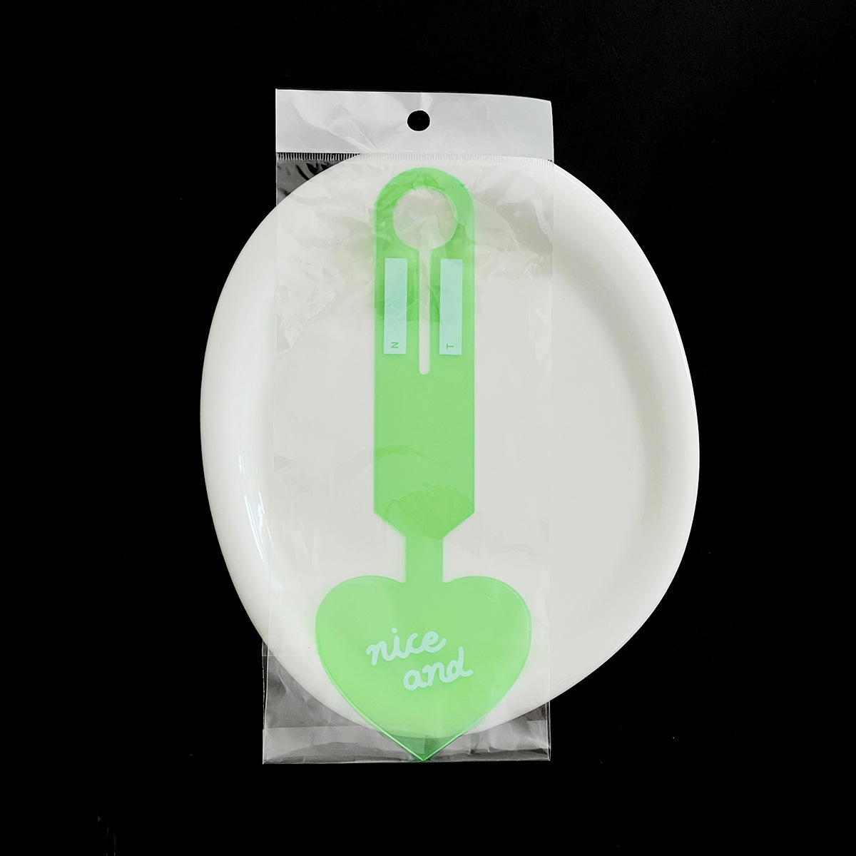 Picture of Fluorescent luggage tag ins wind love tag boarding pass consignment suitcase anti-lost label identification listing wholesale