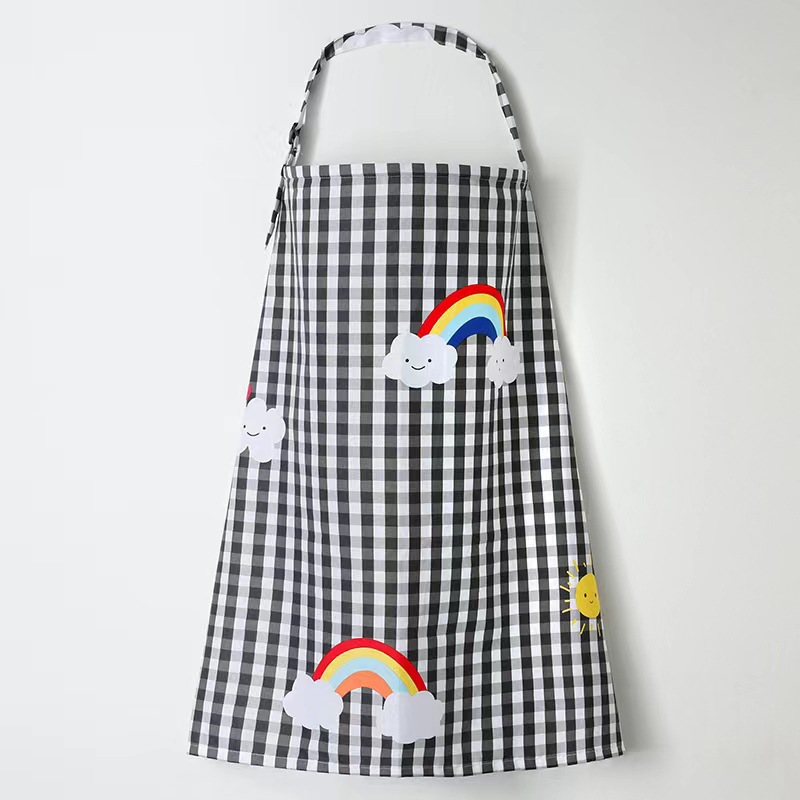 Picture of Cotton Breastfeeding Towel Breastfeeding Towel Breastfeeding Towel Go Out Breastfeeding Shawl Spring Summer Autumn Shelter Towel Sling Cloth Prevent Light
