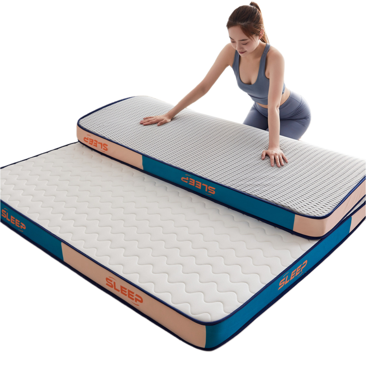 Picture of Class a Latex Memory Mattress 1.5m X2 Mattress 90X190 Bedding Bottom 90× 2m Dormitory 1.2m Breathable