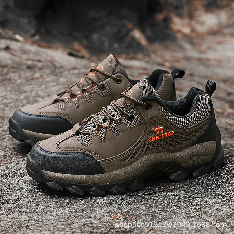 Picture of Outdoor Hiking Shoes Wear-resistant Non-slip sneaker Soft Sole Travel Hiking Shoes Men's Casual Shoes Work Labor Protection Shoes