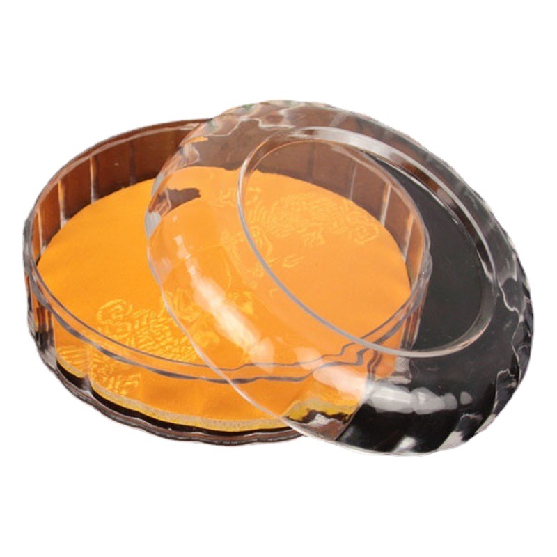 Round beads bracelet display box transparent acrylic packing box bracelet display box wholesale