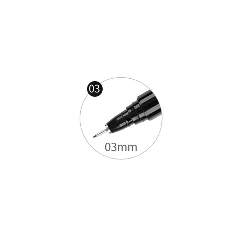 Picture of Guangna 8050 Refillable Needle Pen Set Waterproof Architectural Design Sketch Comic Brush Drawing Sketch Hook Pen