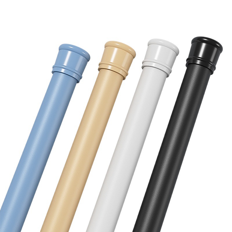 Punching-free retractable balcony clothes drying Rod curtain rod wardrobe strut bathroom hanging shower curtain rod retractable rod
