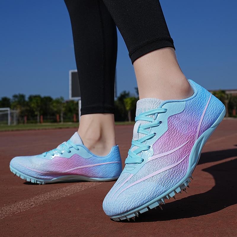 New Summer Track Shoes Sprint Spike Outdoor Sports Seven Nail Shoes Sports Student Competition Running Shoes Men