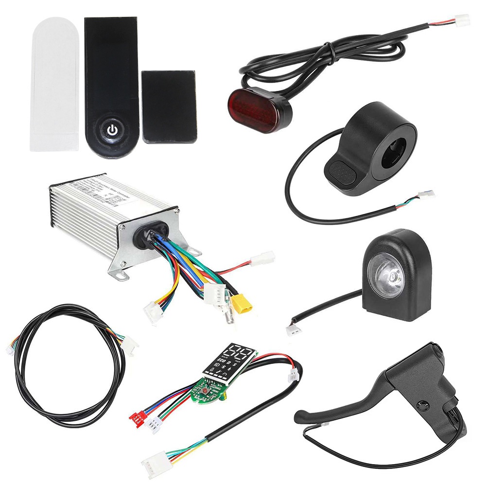 Picture of 8.5inch Scooter Universal Accessories 36V Control Set Bluetooth Version Digital Display Instrument Controller Full Set