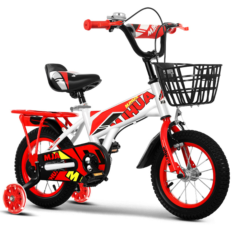 Picture of Children's Bicycle 12inch Stroller 16inch Bicycle 20 Inches 5-9 Years Old Mountain Bike Bicycle with Auxiliary Wheel Cycling